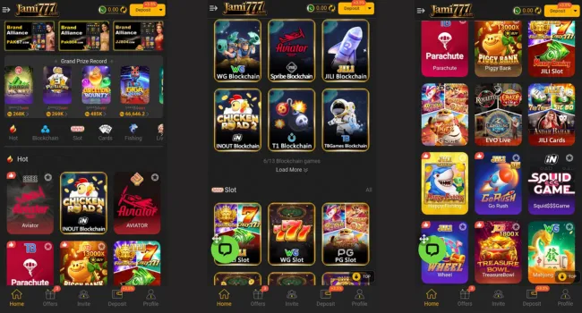 Jami 777 Game Download App Image