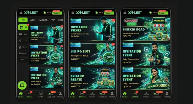 X44 Game bonuses