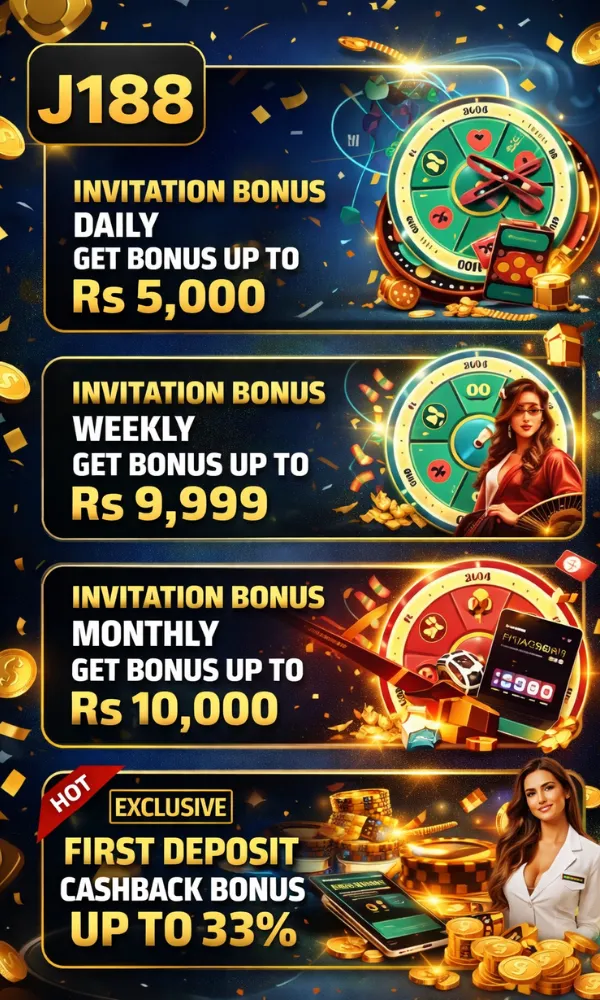 J1 88 Game Bonuses
