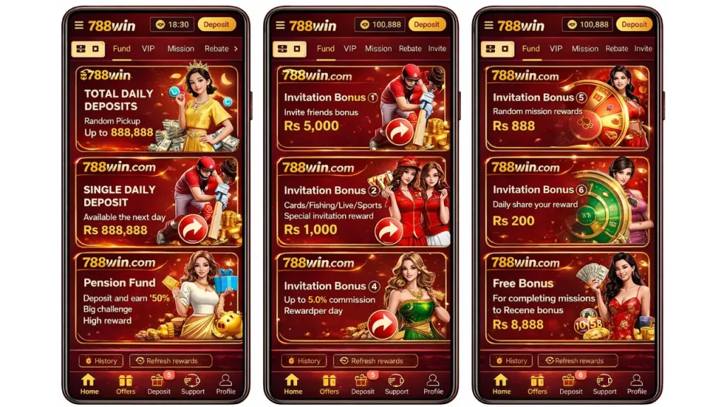 788 Win Game bonuses