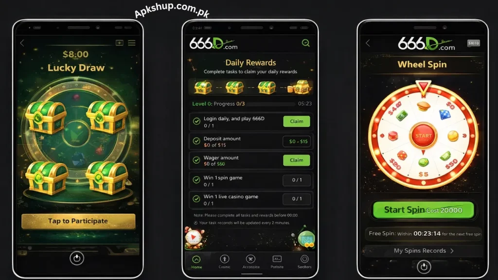 D666 Game bonuses