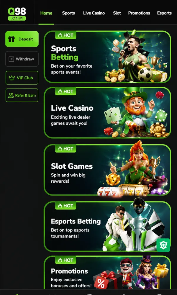 Q98 Game App