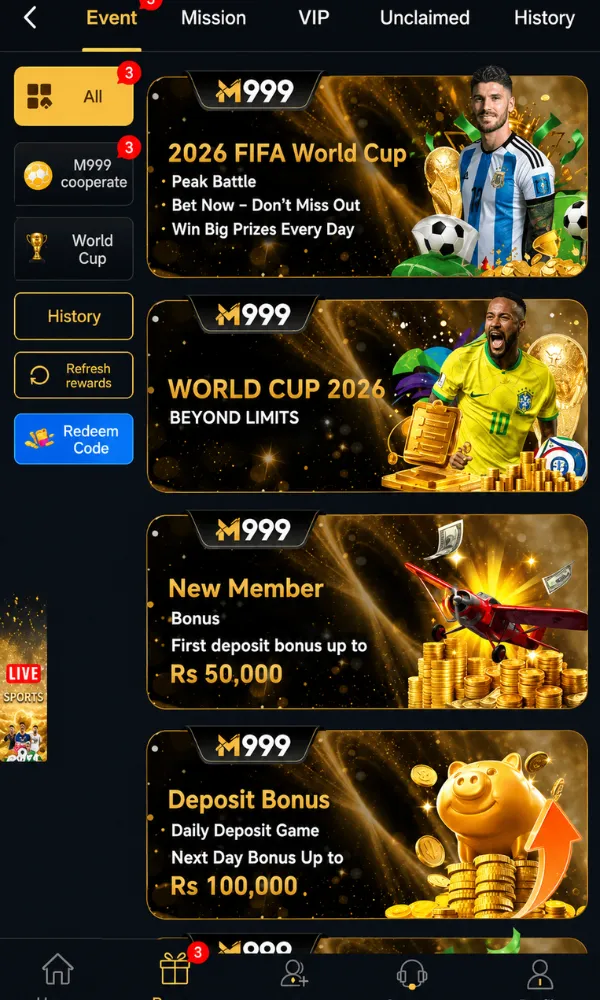 M999 Game Bonuses